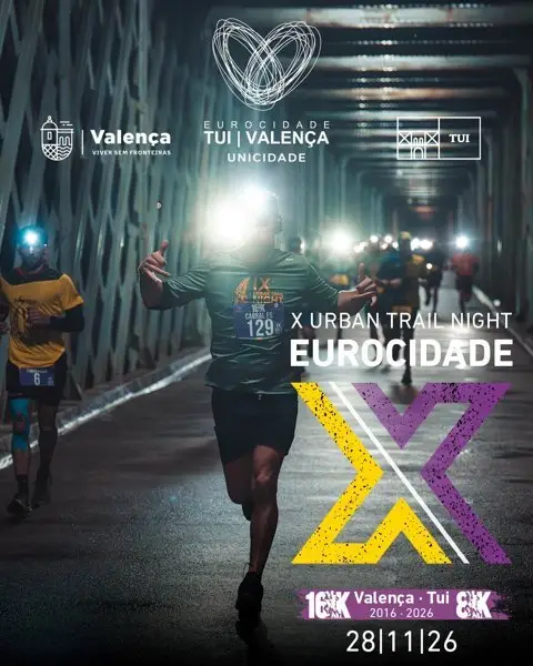 IX Urban Trail Night Eurocidade logo
