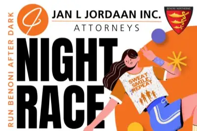Jan L Jordaan BNAC 5 &10km Night Race logo