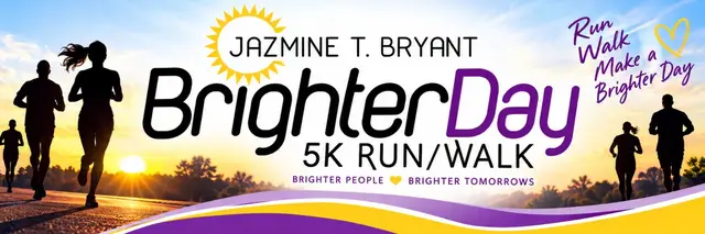 Jazmine T. Bryant Brighter Day 5k Run/Walk logo