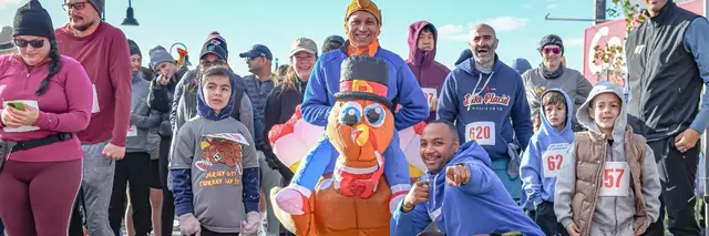 Jersey City's Turkey Day 5K & 1 Mile Fun Run logo