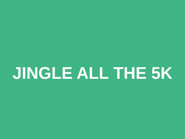 Jingle all the 5K logo