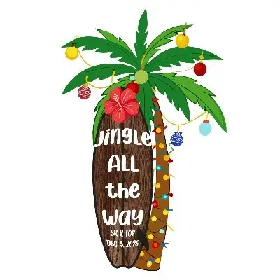 Jingle All the Way 5k and 10k 2026 logo