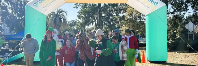 Jingle All The Way 5k logo