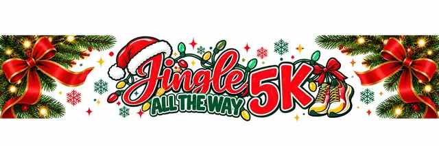 JINGLE ALL THE WAY 5K! logo