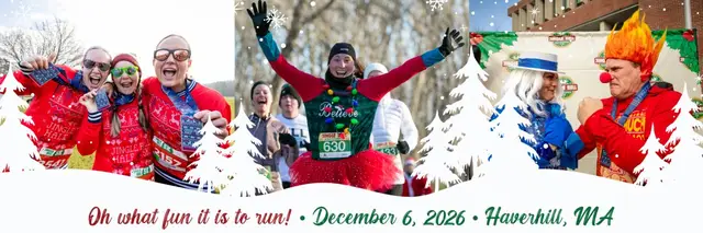 Jingle Bell Half Marathon & 5K logo