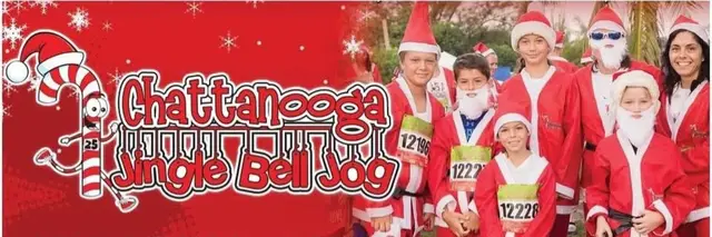 Jingle Bell Jog Chattanooga logo