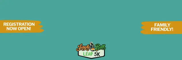 Jingle Bell LEAP 5K logo