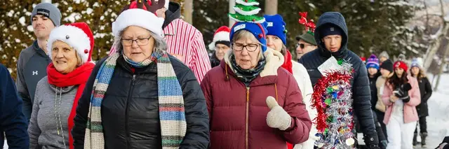 Jingle Bell Run/Walk for Adirondack Health logo