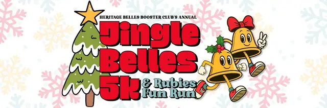 Jingle Belles 5K and Rubies Fun Run logo