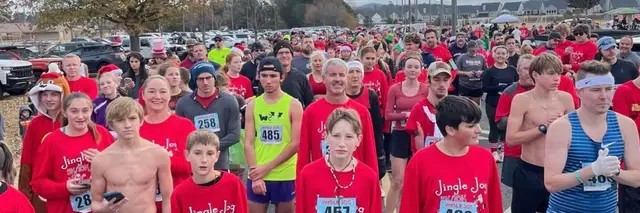 JINGLE JOG 5K & 10K / HOLIDAY HUSTLE 1M logo