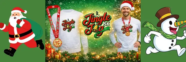 Jingle Jog 5K logo