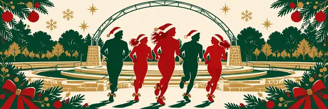 Jingle Jog 5K | Reindeer Dash logo