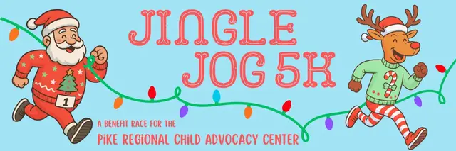 Jingle Jog 5k & Santa Stroll 2025 logo
