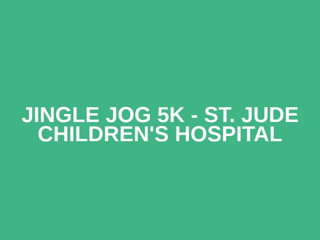 Jingle Jog 5k - St. Jude Children's Hospital logo