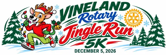 Jingle Run 2026 - 5K Run and Walk - Vineland NJ logo