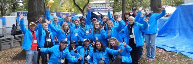 JSRC NYC Marathon Volunteer/Spectator Bus logo