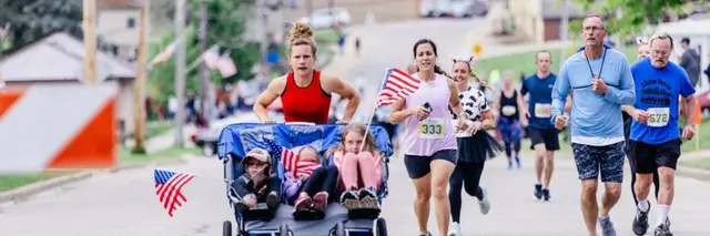 June Dairy Days Churn & Burn 5k Run/Walk logo