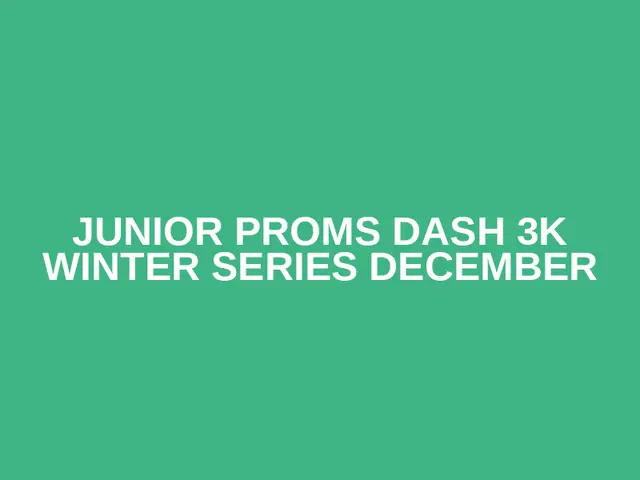 Junior Proms Dash 3K Winter Series December logo
