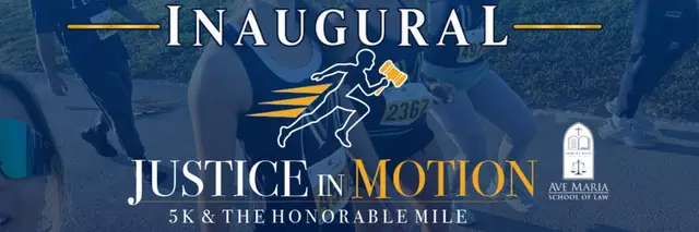 Justice in Motion 5K & The Honorable Mile logo