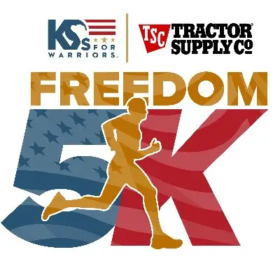 K9s For Warriors Tractor Supply Freedom 5K - Nashville logo