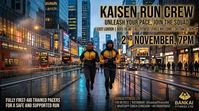 KAISEN RUNNING COMMUNITY (3KM RUN) - MONDAY 2ND NOVEMBER logo