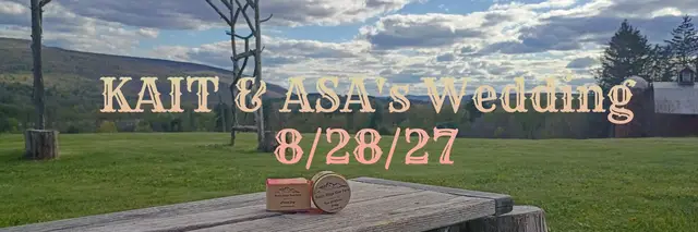 Kait & Asa are Getting Married logo