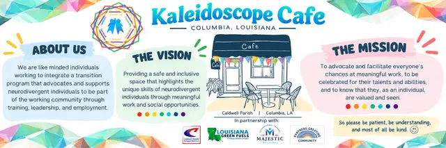 Kaleidoscope's Cafe Turkey Trot 2026 logo