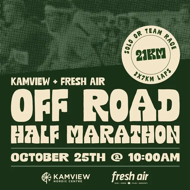 Kamview/ Fresh Air Off Road Half October 25, 2026 logo