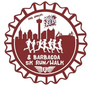 Big Red and Barbacoa 5K Run/Walk logo