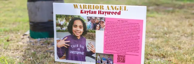 Kaylan's Warrior Fun Run logo