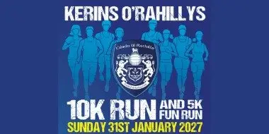 Kerins O'Rahillys Gaa Club Annual 5k &10k 2027 logo