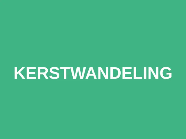 Kerstwandeling logo