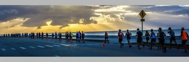 Key West Half Marathon & 5K, 8K, 10K, Rum Stroll & Beer Mile logo