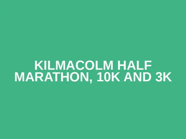 Kilmacolm Half Marathon, 10k and 3k logo