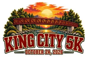 King City 5K Run logo