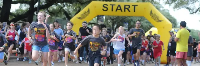 King & Spalding's 2026 West U Halloween Dash and Kids' Fun Run Presented by West U Smiles logo