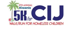 Kiwanis 5K for CIJ logo