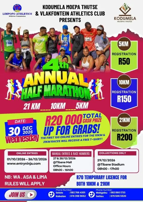 Kodumela 3-in-1 Annual Race logo