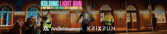 Kolding Light Run 2026 powered by Andelskassen logo
