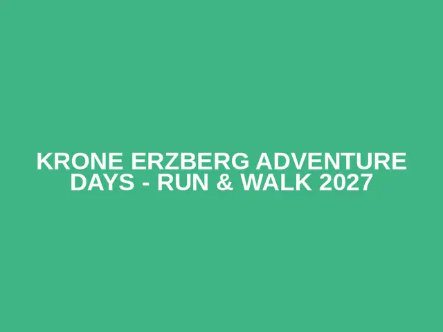 KRONE Erzberg Adventure Days - Run & Walk 2027 logo