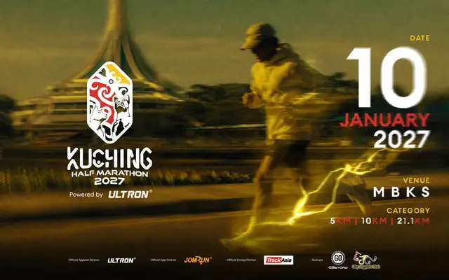 Kuching Half Marathon 2027 Powered By Ultron logo