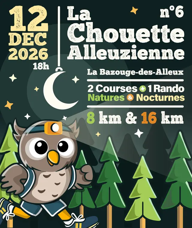La Chouette Alleuzienne 2026 logo