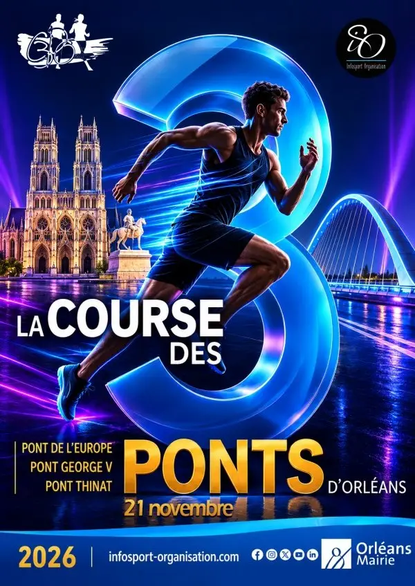 La Course des 3 Ponts logo