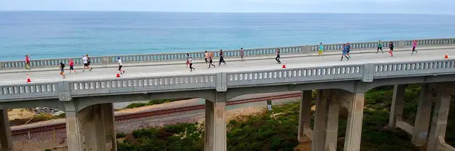 La Jolla Half Marathon, 10K, & 5K logo