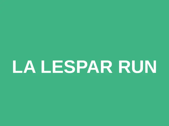 La Lespar run logo