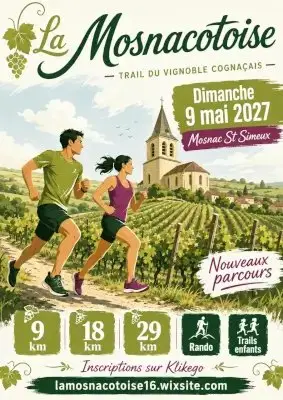 La Mosnacotoise trail du vignoble cognaçais logo