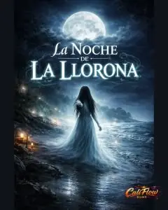 La Llorona Run 5K 10K Half by Califlow Runs logo