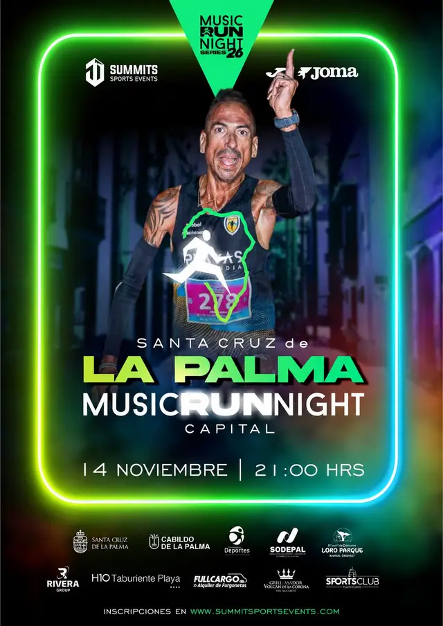 LA PALMA MUSIC RUN logo