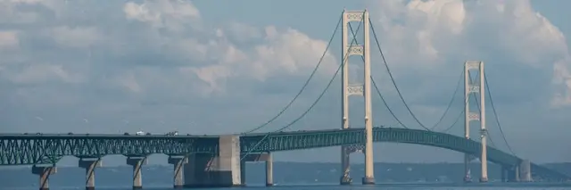Labor Day Mackinac Bridge Run logo