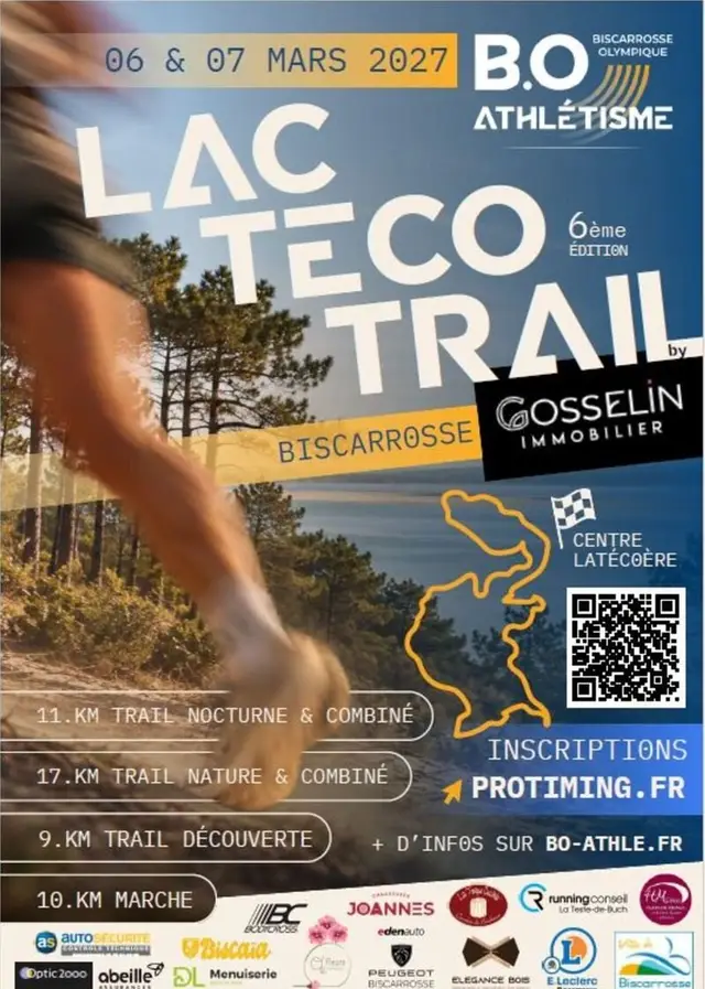 Lactéco Trail Biscarrosse logo